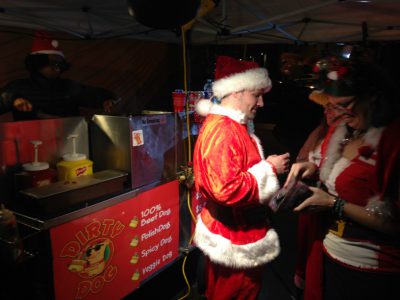 Santa Claus @ Hot Dog Seattle