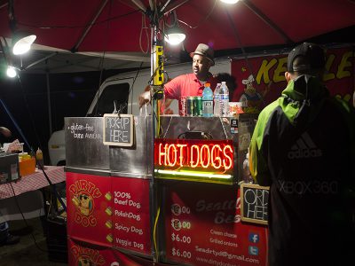 Hot dog Seattle Marymoor Park